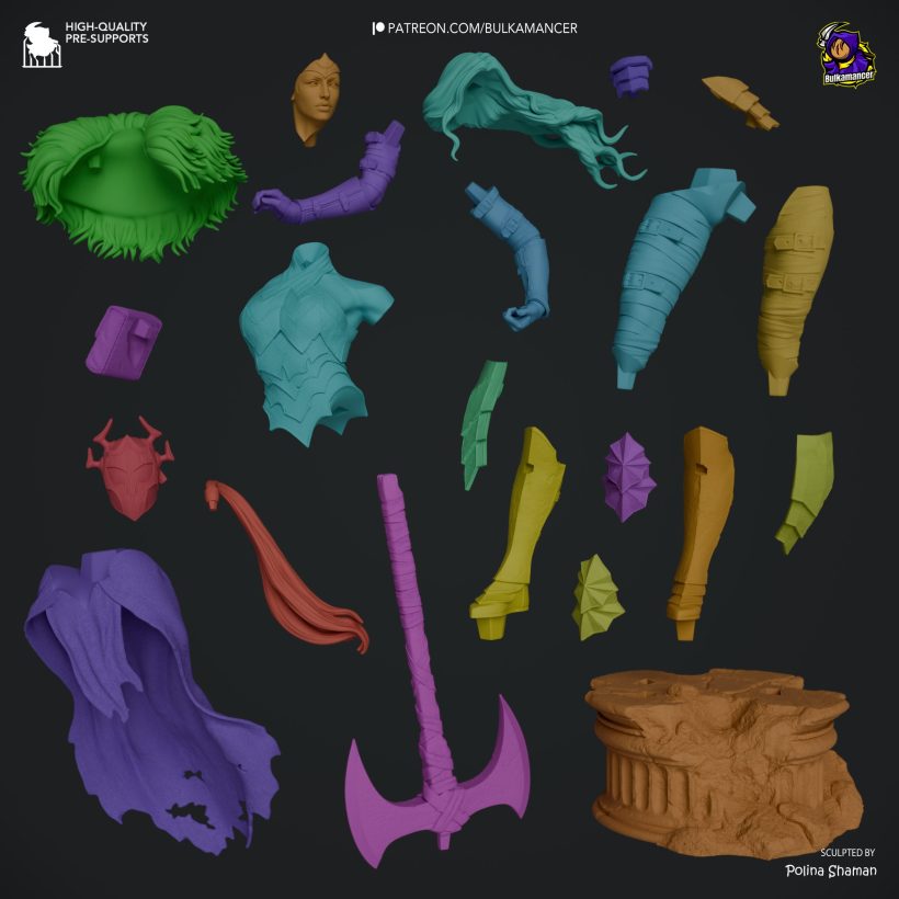 Absolute Wonder Woman - 3D print model-9