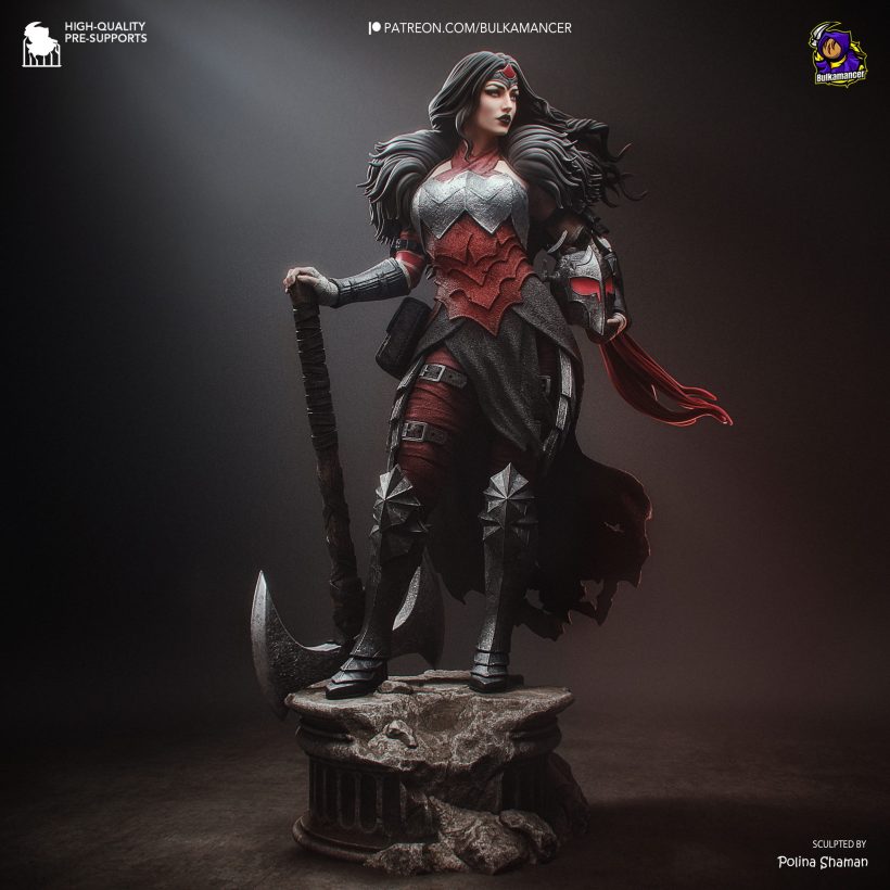 Absolute Wonder Woman - 3D print model