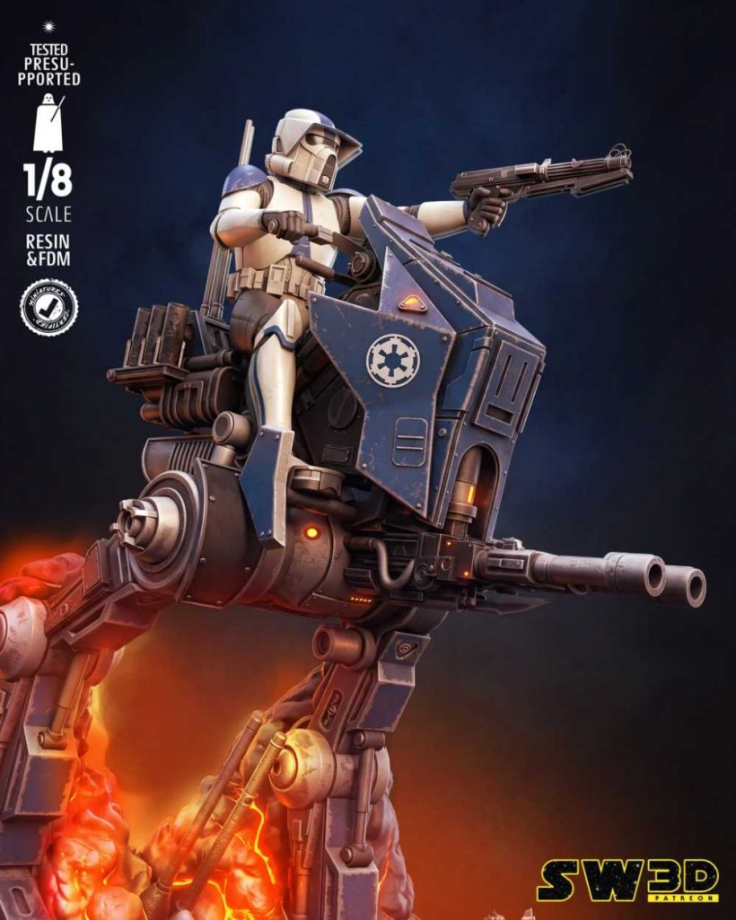 ARF Trooper & 501 Legion - STL 3D print files