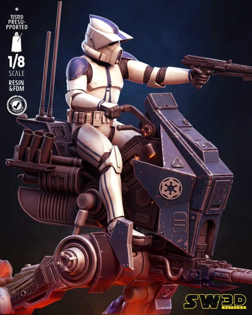 ARF Trooper & 501 Legion - STL 3D print files