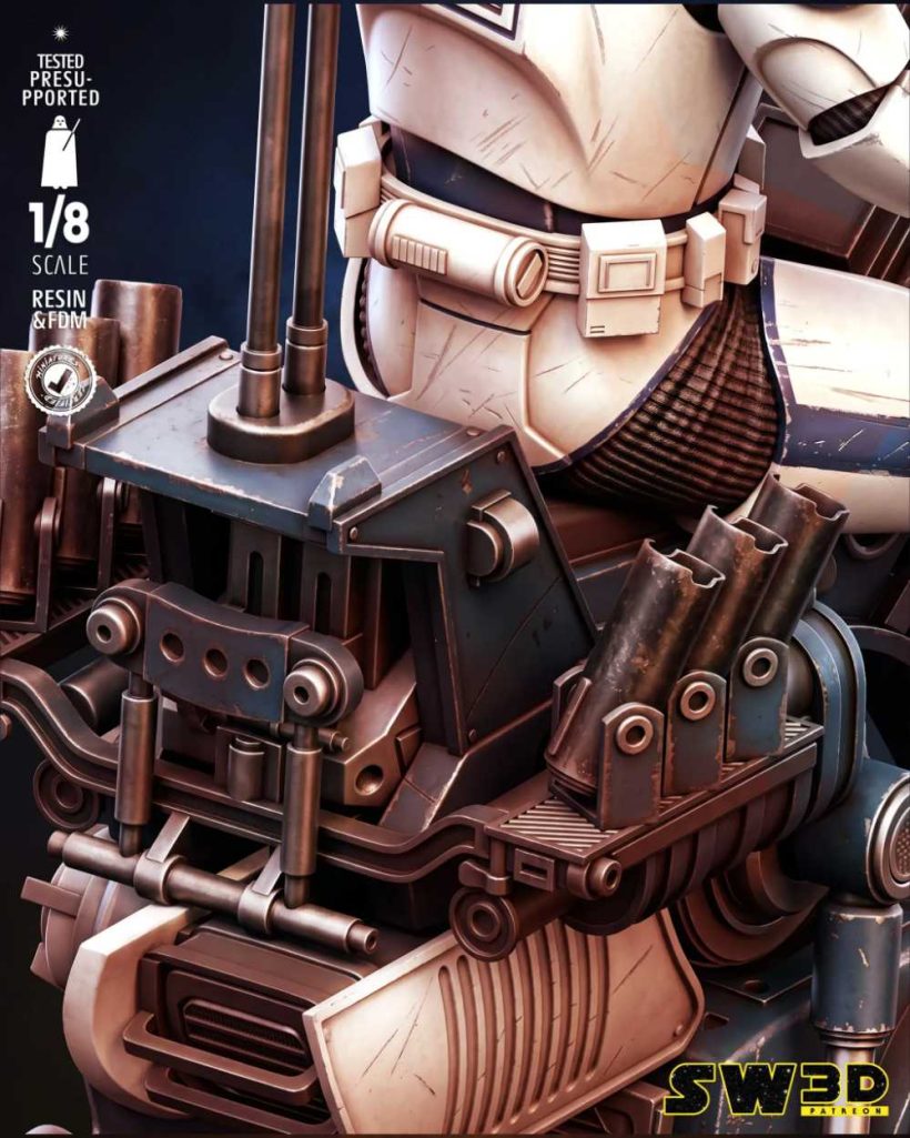 ARF Trooper & 501 Legion - STL 3D print files