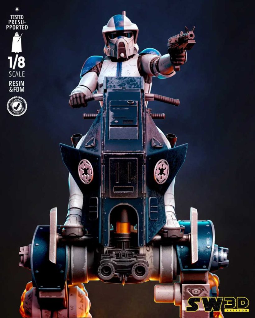 ARF Trooper & 501 Legion - STL 3D print files