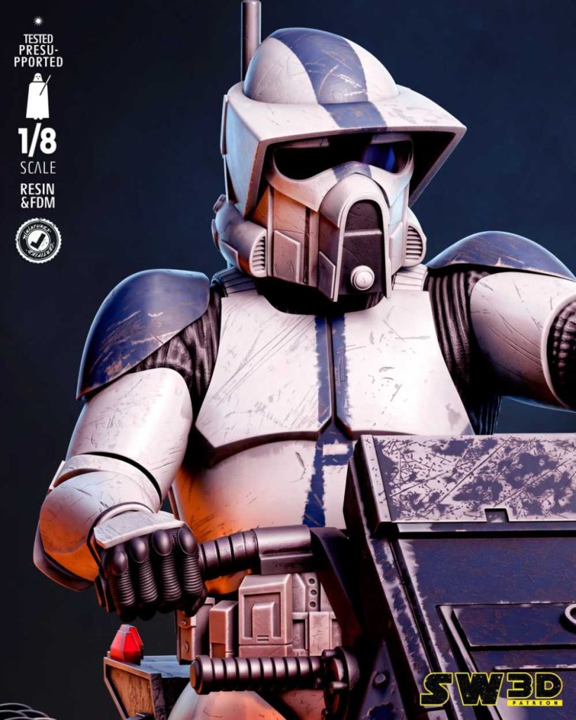 ARF Trooper & 501 Legion - STL 3D print files