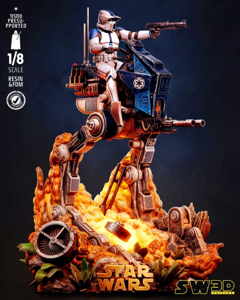 ARF Trooper & 501 Legion - STL 3D print files