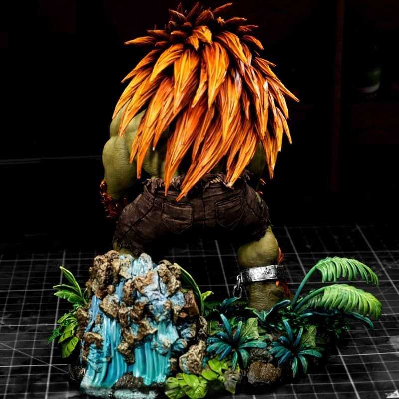 Blanka Street Fighter - STL 3D print files