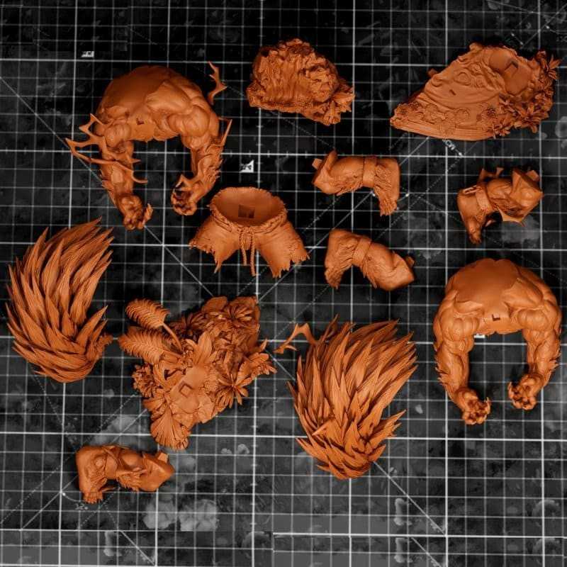 Blanka Street Fighter - STL 3D print files
