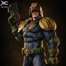 KcStudio - Judge Dredd - STL 3D print files