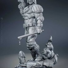 KcStudio - Judge Dredd - STL 3D print files