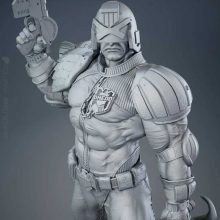 KcStudio - Judge Dredd - STL 3D print files